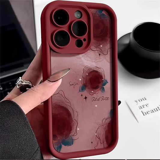 Crystal Rose Elegance Phone Case