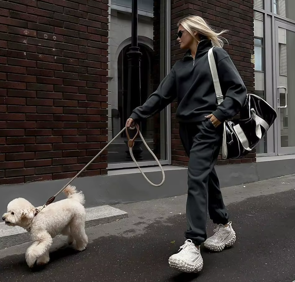 Relaxed Fit Sporty Suit