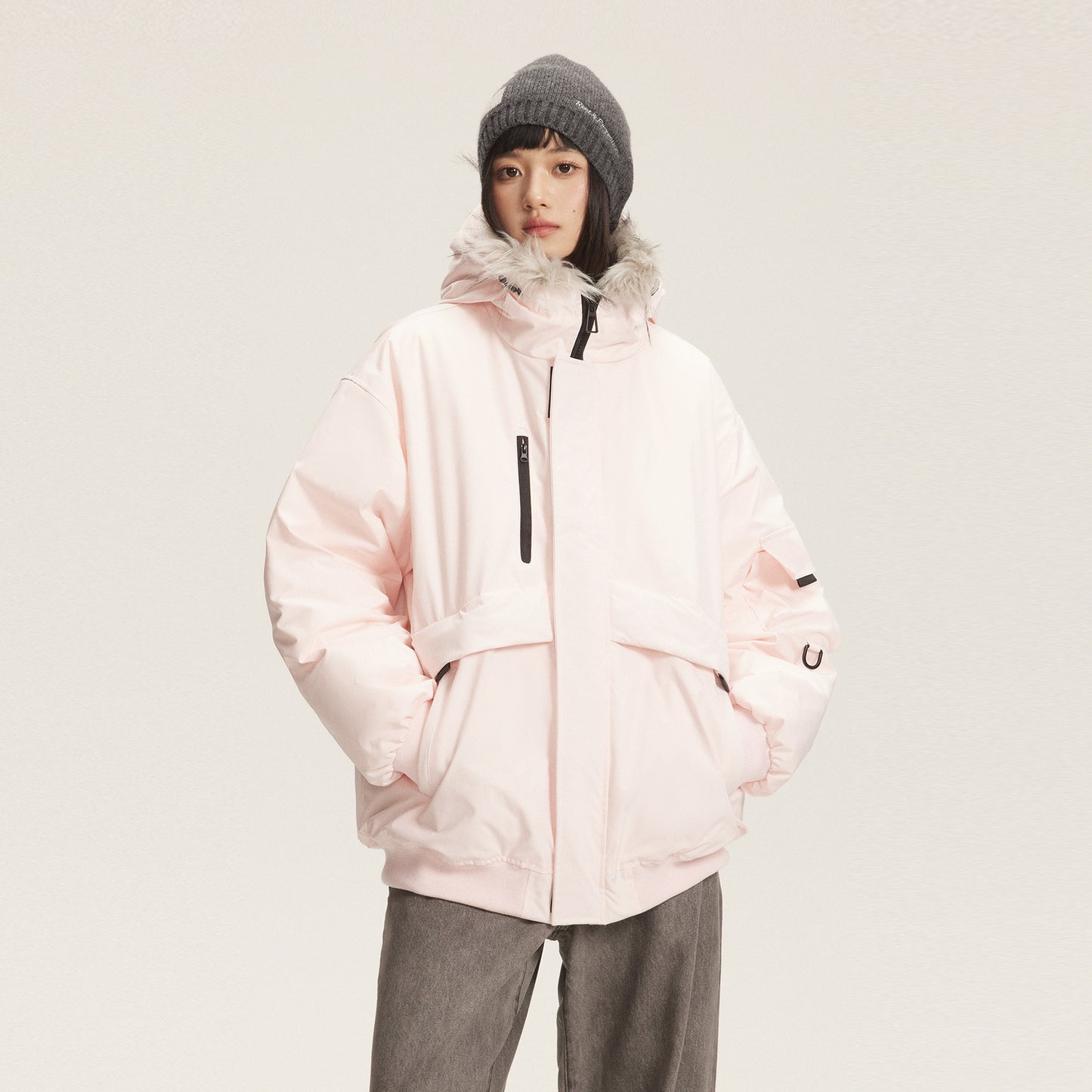 Cotton Padded Hooded Parka