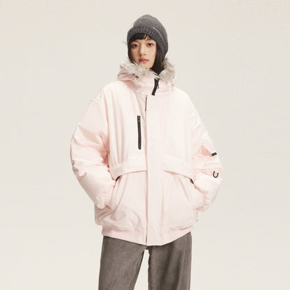 Cotton Padded Hooded Parka