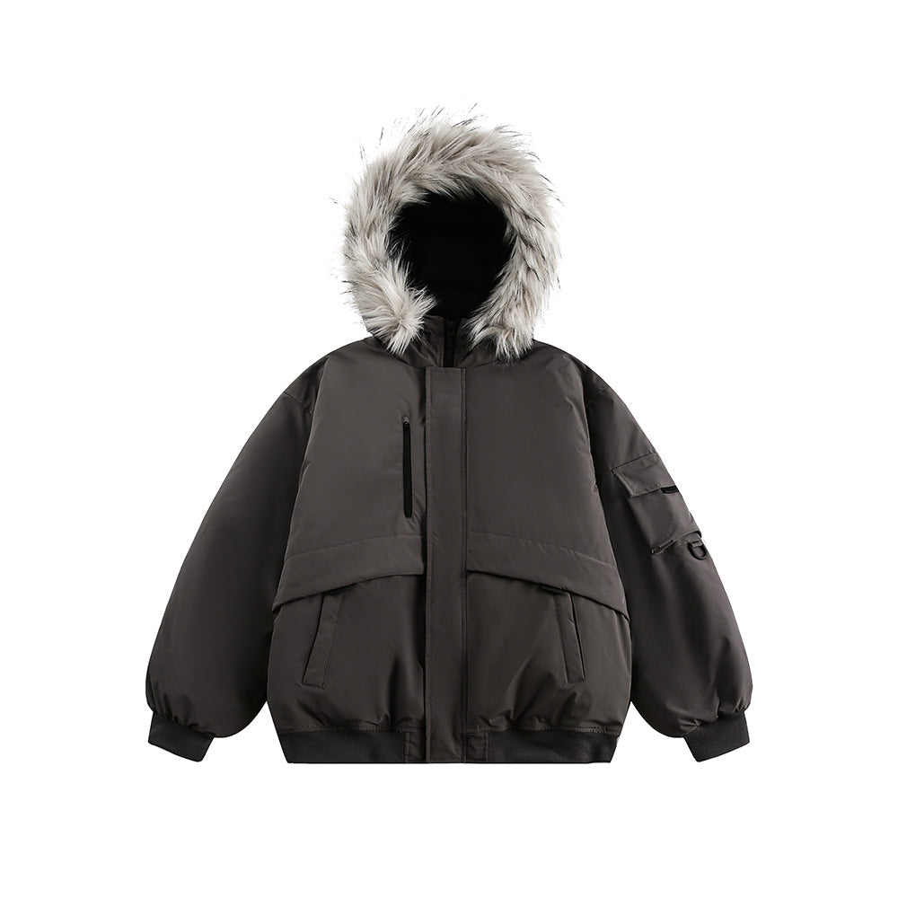 Cotton Padded Hooded Parka