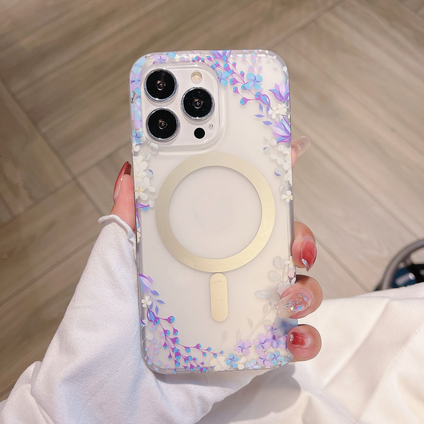 Loveblossom Clear Phone Case