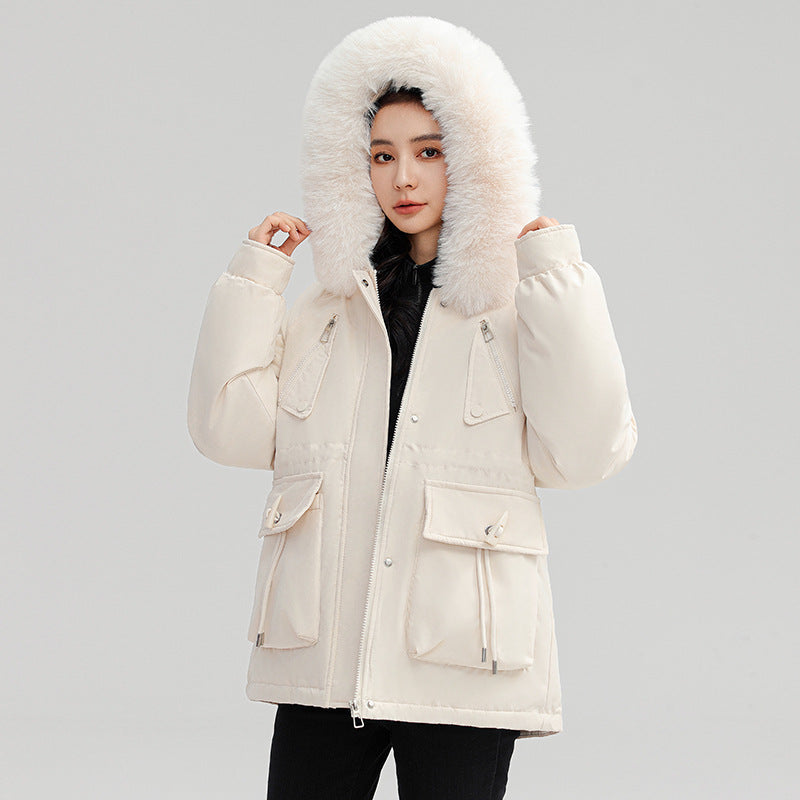 Thick Puffy Hooded Parka