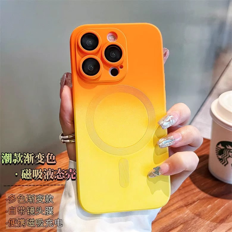 Premium Gradient Color MagSafe Case
