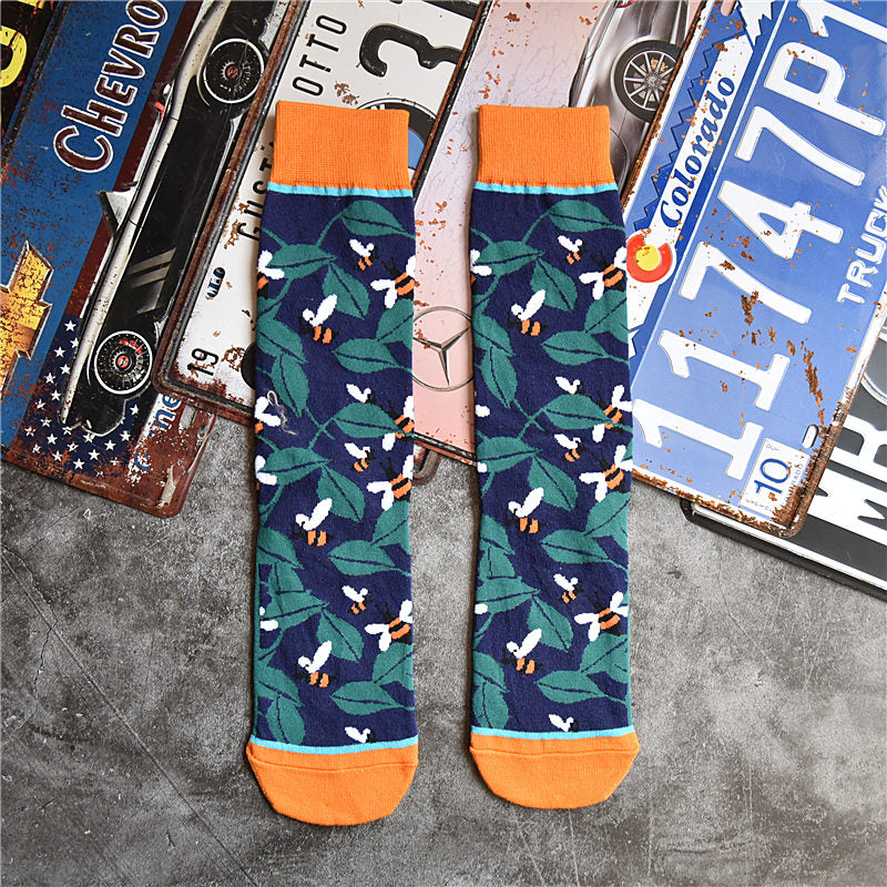 Cactus Cozy Crew Socks