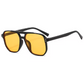 Retro Chic Square Sunglasses