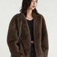 Chic Frosty Plush Overcoat