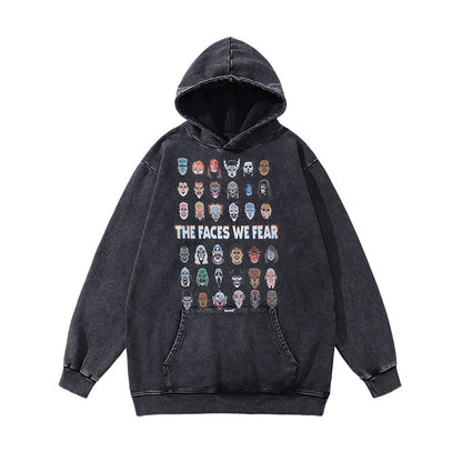 Womens Casual Skeleton Printed Sweatshirts