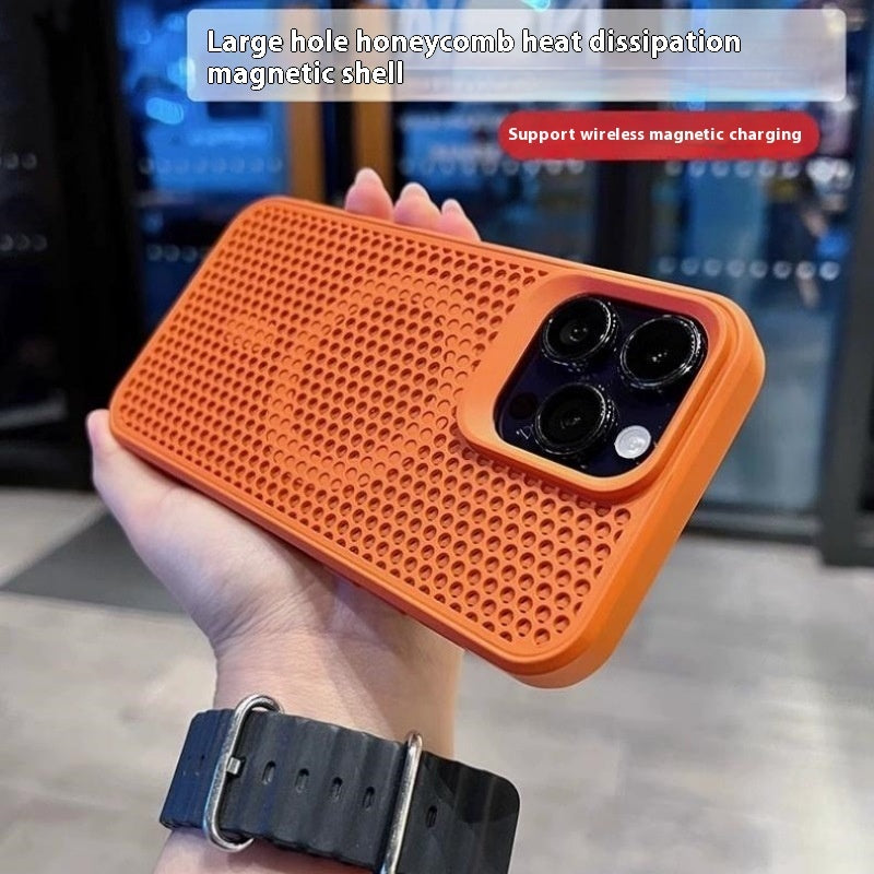 Mesh Heat Dissipation iPhone Phone Cases