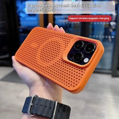 Mesh Heat Dissipation iPhone Phone Cases