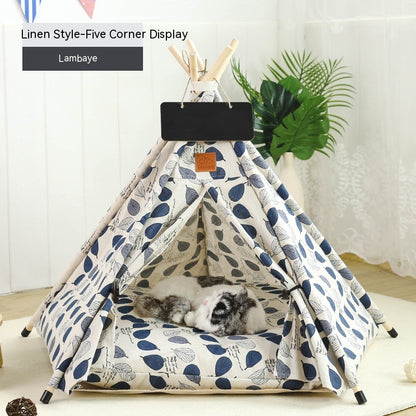 Portable Pet Tent House