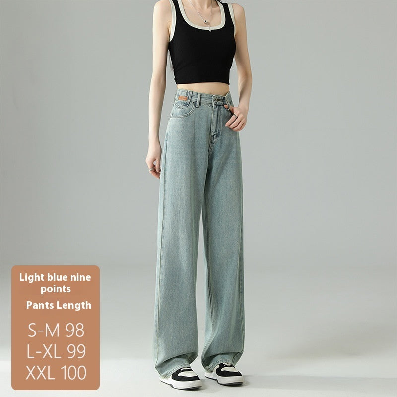 Womens Casual Straight Leg Jeans