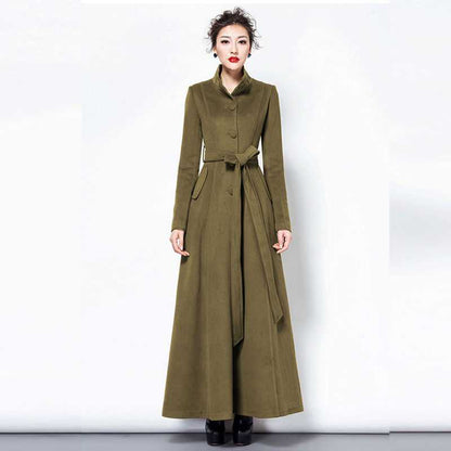 New Woolen Soft Trench