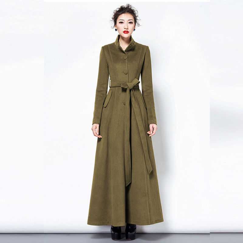 New Woolen Soft Trench
