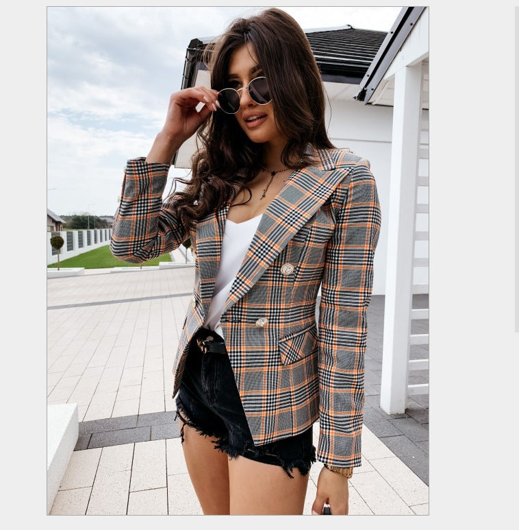 Edge Line Double Breasted Coats