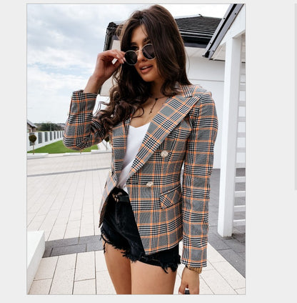 Edge Line Double Breasted Coats