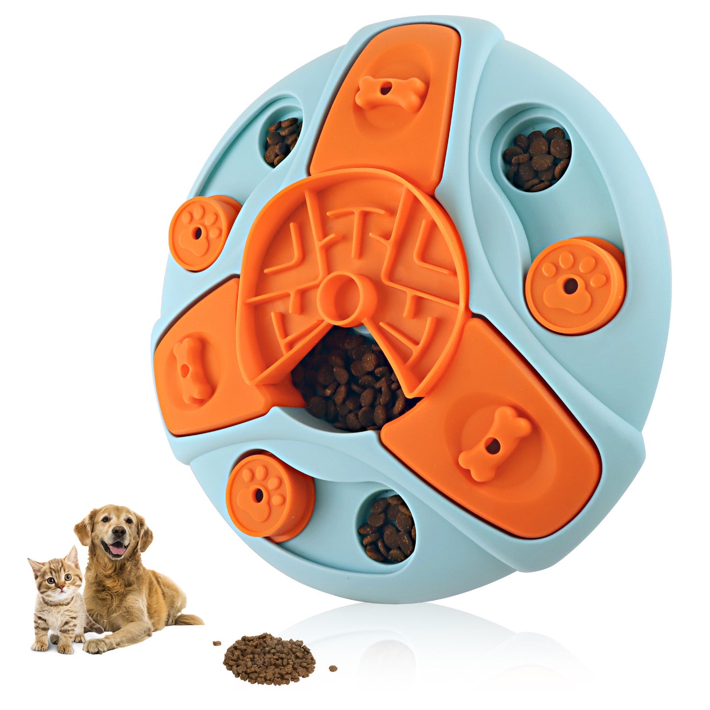 Slowly Eating Training Gaming Feeder Bowl For Pet