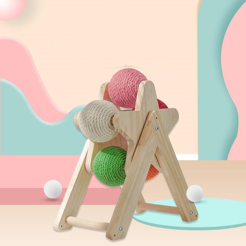 Catching Ball Mice Tent House Cat Toys