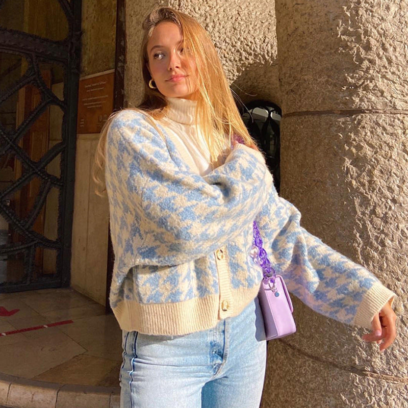 3 Button Down V Neck Womens Casual Soft Cardigans