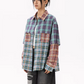 Korean Charm Plaid Blouse