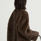 Chic Frosty Plush Overcoat