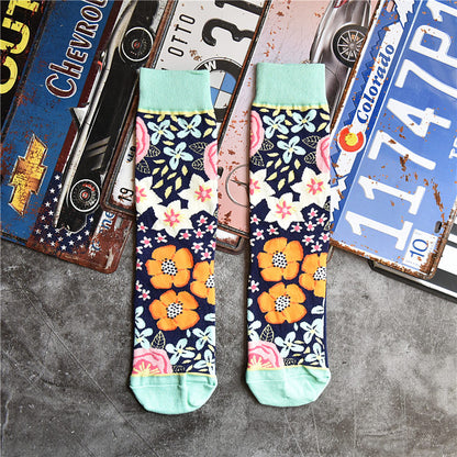 Cactus Cozy Crew Socks