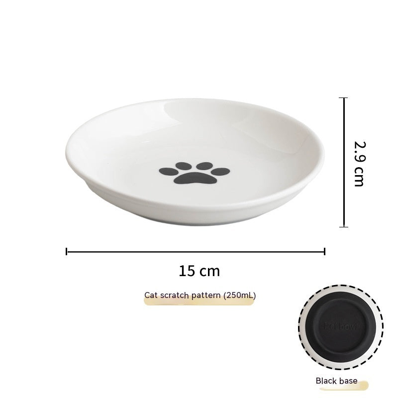Cats Non Slip Healthy Ceramic Bowls