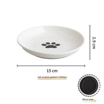 Cats Non Slip Healthy Ceramic Bowls