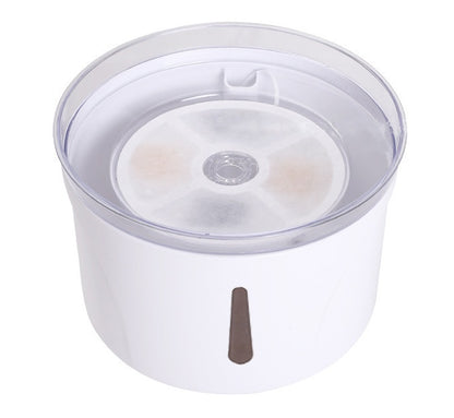 USB Plug 1.5L Recirculate Filtring Pet Water Dispenser