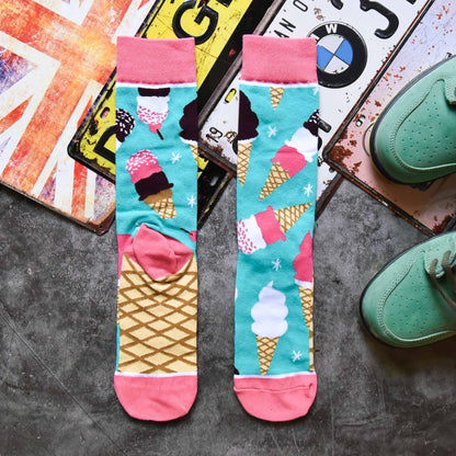 Cactus Cozy Crew Socks