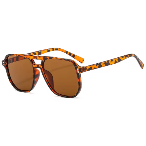 Retro Chic Square Sunglasses