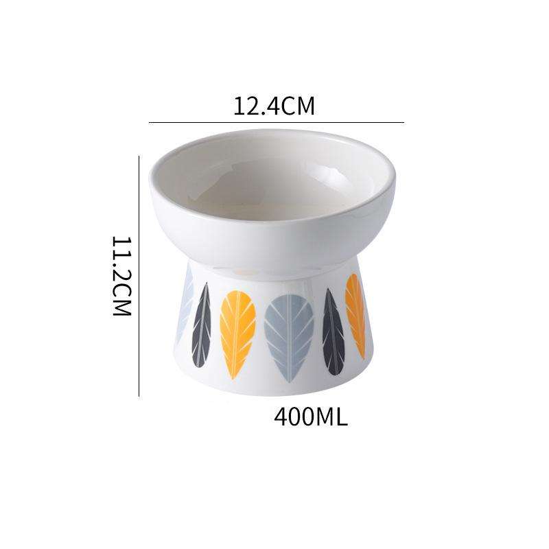 Cats Elevated Pool Design Non Slip Pet Bowls Feeder