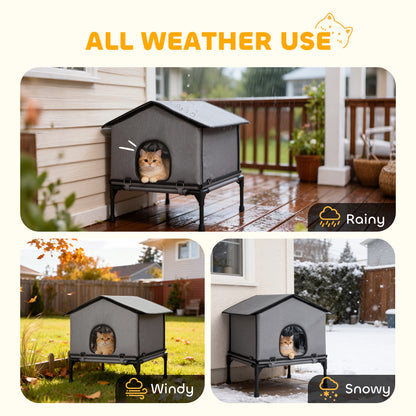 Purrpalace Foldable Kitty House