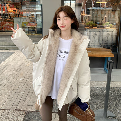 Vintage Style Hooded Parka