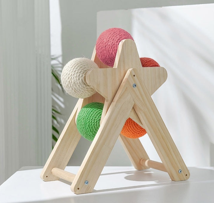 Catching Ball Mice Tent House Cat Toys