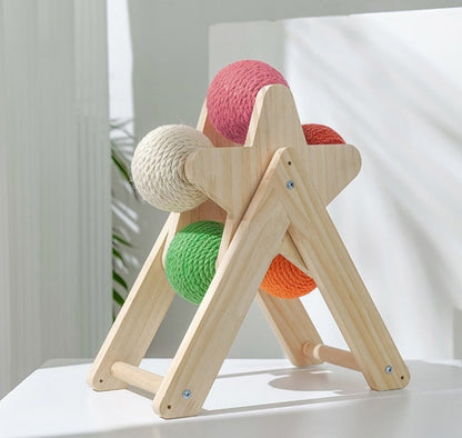 Catching Ball Mice Tent House Cat Toys