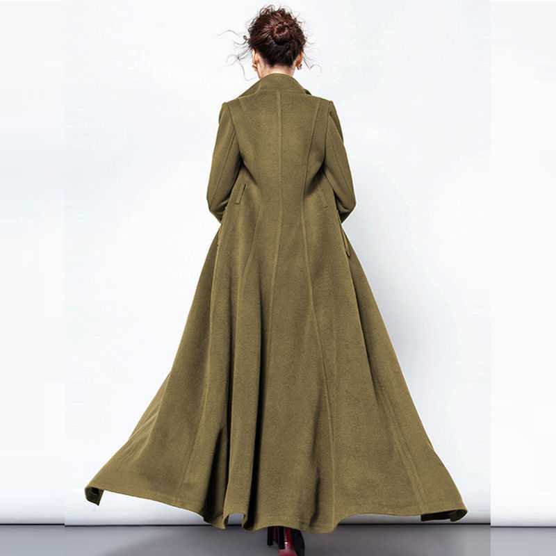 New Woolen Soft Trench