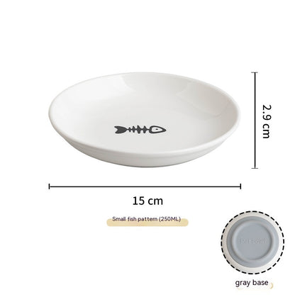 Cats Non Slip Healthy Ceramic Bowls