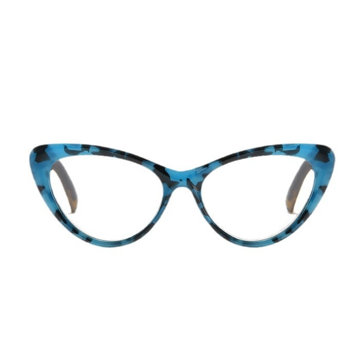 Womens Transparent Lens Cat Eye Reading Glasses