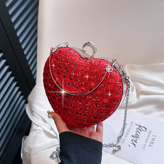 Lovecrafted Heart Shape Elegance Bag