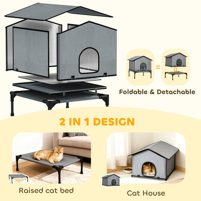 Purrpalace Foldable Kitty House