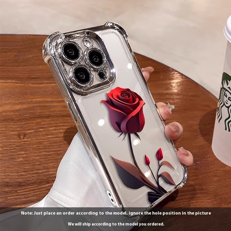 Crystal Rose Elegance Phone Case