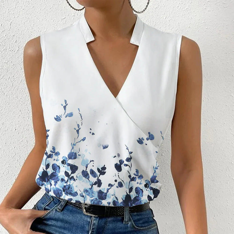 Womens Korean Fashion Sleeveless Tops