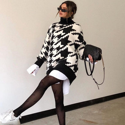 Fall Fusion Retro Vibes Pullover