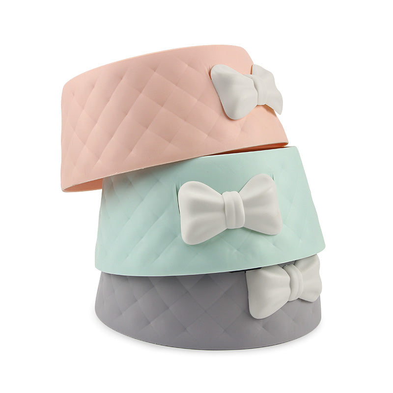 Cats 2 Pieces Front Ribbon Decor Sweety Bowl