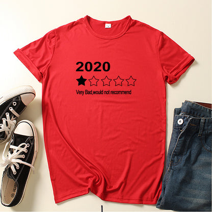 Womens Graphic Letter Print Tops