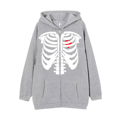 Skeleton Artistry Streetwise Hoodie