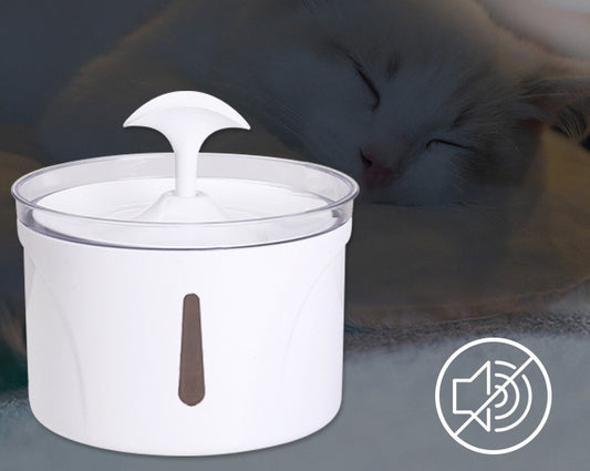 USB Plug 1.5L Recirculate Filtring Pet Water Dispenser