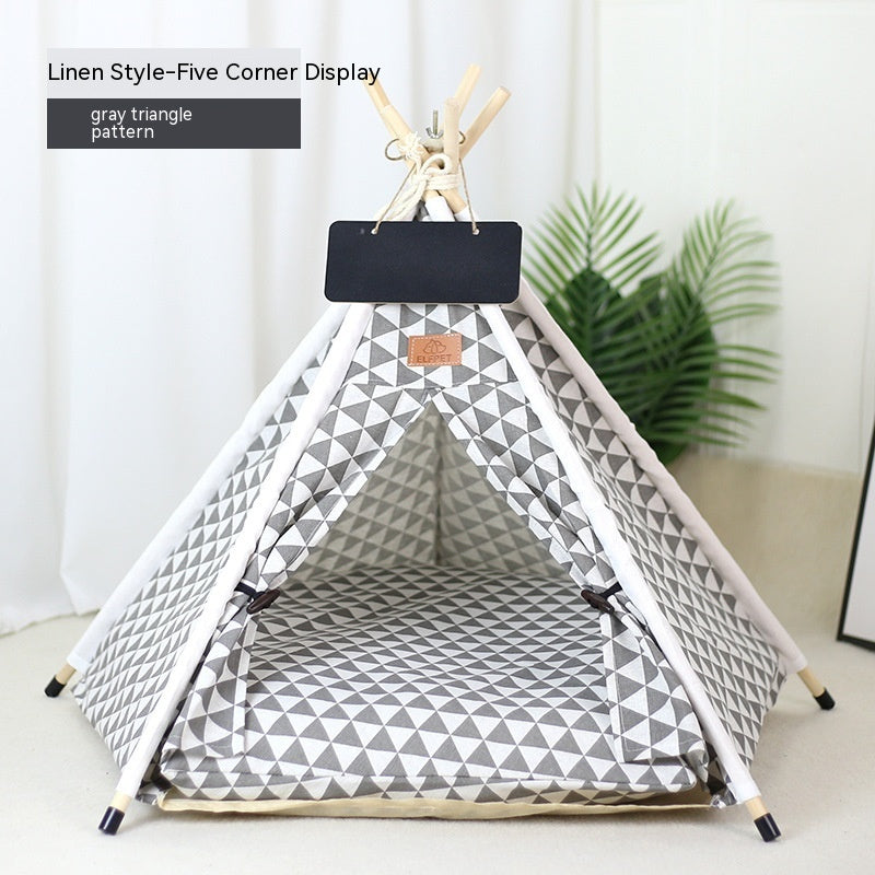 Portable Pet Tent House