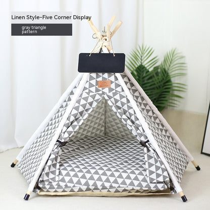 Portable Pet Tent House